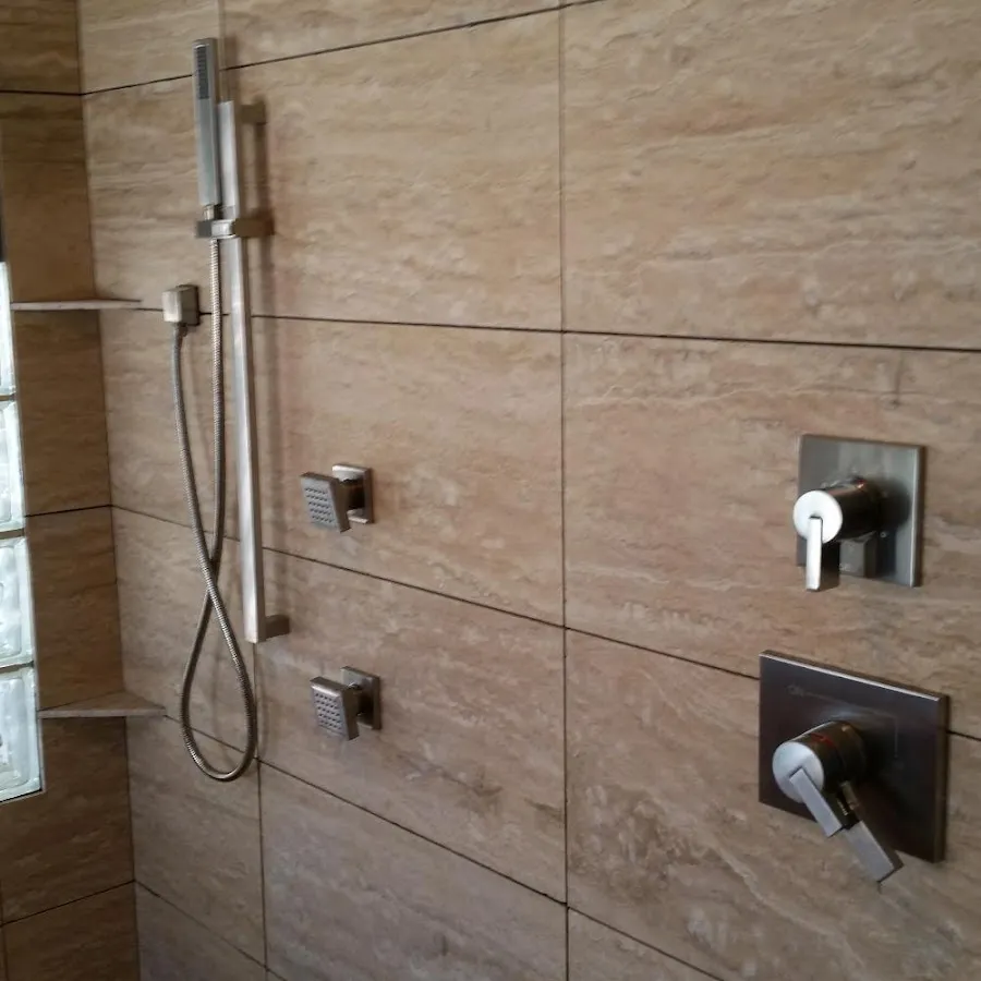 Shower fixture installation for Water Heater Replacement in World Golf Village